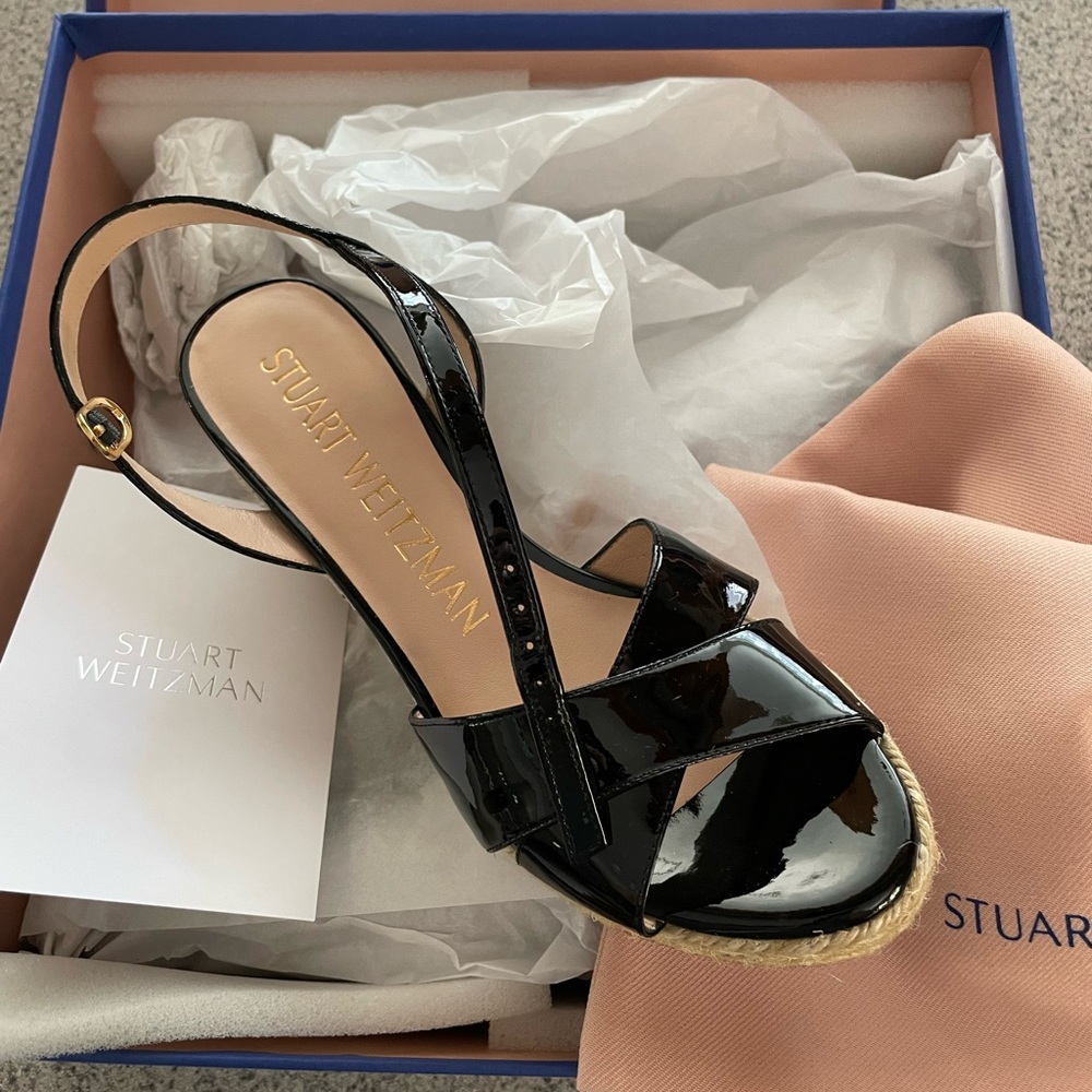 Stuart Weitzman Wedge Sandals